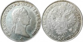 František II. 1792-1835-20 krejcar - 1832