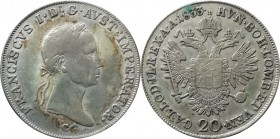 František II. 1792-1835-20 krejcar - 1833