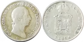 František II. 1792-1835-1/4 Lira - 1822