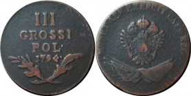 František II. 1792-1835, Ražby pro obležená města-III Groš - 1794