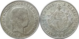 Ferdinand V. 1835-1848-20 krejcar - 1847