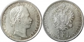 Rakouská a spolková měna 1857-1892-1/4 Zlatník