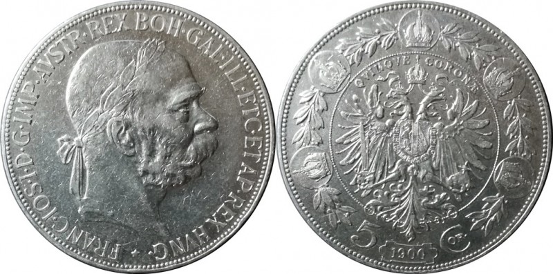 Korunová měna 1892-1916-5 Korun 1900

Korunová měna 1892-1916-5 Korun 1900
No...