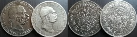 Korunová měna 1892-1916-5 Korun 1909