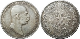 Korunová měna 1892-1916-5 Korun 1909