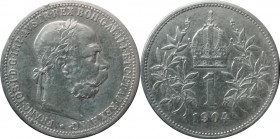 Korunová měna 1892-1916-1 Koruna 1904