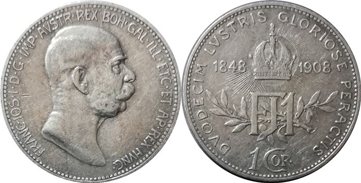 Pamětní ražby 1848-1916-1 Koruna 1908

Pamětní ražby 1848-1916-1 Koruna 1908 ...