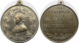 Medaile s vojenskou tematikou-Feldmarschall hrabě Radetzky