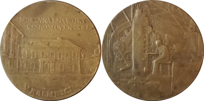 ČSSR-AE Medaile - Kremnica

ČSSR-AE Medaile - Kremnica
 Av: mincovna pohled n...