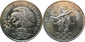 Mexiko (Estados Unidos)-25 Pesos 1968