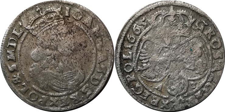 Polsko-Jan II. Kazimír 1649-1668, Szostak 1665 AT

Polsko-Jan II. Kazimír 1649...
