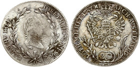 Austria 20 Kreuzer 1787 B