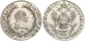 Austria 20 Kreuzer 1811 A