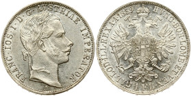 Austria 1 Florin 1859 A