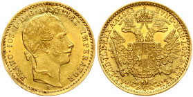 Austria Ducat 1863 A