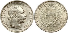 Austria 1 Florin 1878