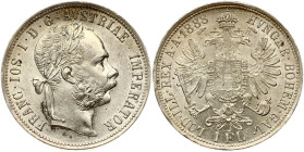Austria 1 Florin 1888