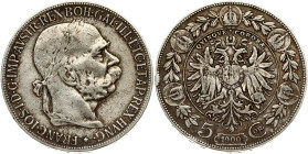 Austria 5 Corona 1900