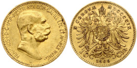 Austria 10 Corona 1909