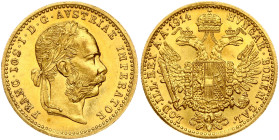 Austria Ducat 1914