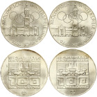 Austria 100 Schilling ND (1975) Winter Olympics  Lot of 2 coins