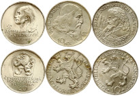 Czechoslovakia 10 & 20 Korun 1957-1972 Lot of 3 coins