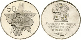 Czechoslovakia 50 Korun 1973 Victory of Communist Party