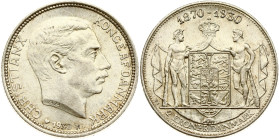 Denmark 2 Kroner 1930 King's birthday