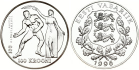 Estonia 100 Krooni 1996 Olympics