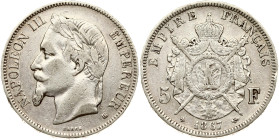 France 5 Francs 1867 BB