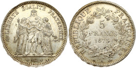 France 5 Francs 1873A