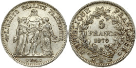 France 5 Francs 1875A
