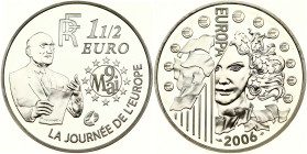 France 1½ Euro 2006 120th Anniversary of the Birth of Robert Schuman
