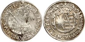Germany Saxony 1/4 Taler 1583 HB