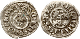 Germany Pomerania-Wolgast 1/24 Taler 1611