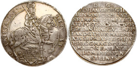 Germany Saxony Taler 1657 Death
