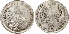 Germany Prussia 18 Groscher 1751 E