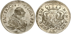 Germany Prussia 6 Groscher 1753 E