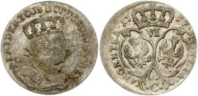 Germany Prussia 6 Groscher 1757 C