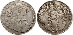 Germany Bavaria Taler 1765