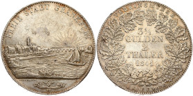 Germany Frankfurt 2 Taler 1841
