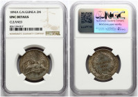 German New Guinea 2 Mark 1894 A NGC UNC DETAILS