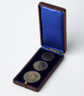 Germany Bavaria 2 - 5 Mark 1911 D Prince Regent Luitpold Set Lot of 3 coins