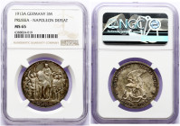 Germany Prussia 3 Mark 1913 Declaration of war against Napoleon NGC MS 65