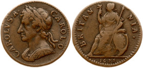 Great Britain Farthing 1675
