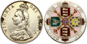 Great Britain 2 Florin 1887