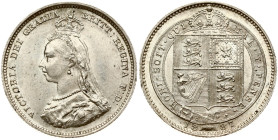 Great Britain Shilling 1887