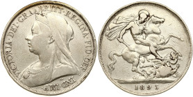 Great Britain Crown 1893 LVI