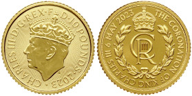 Great Britain 10 Pounds 2023 Coronation
