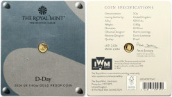 Great Britain 50 Pence 2024 D-Day Anniversary
